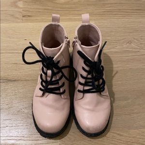 Pink Zara boots